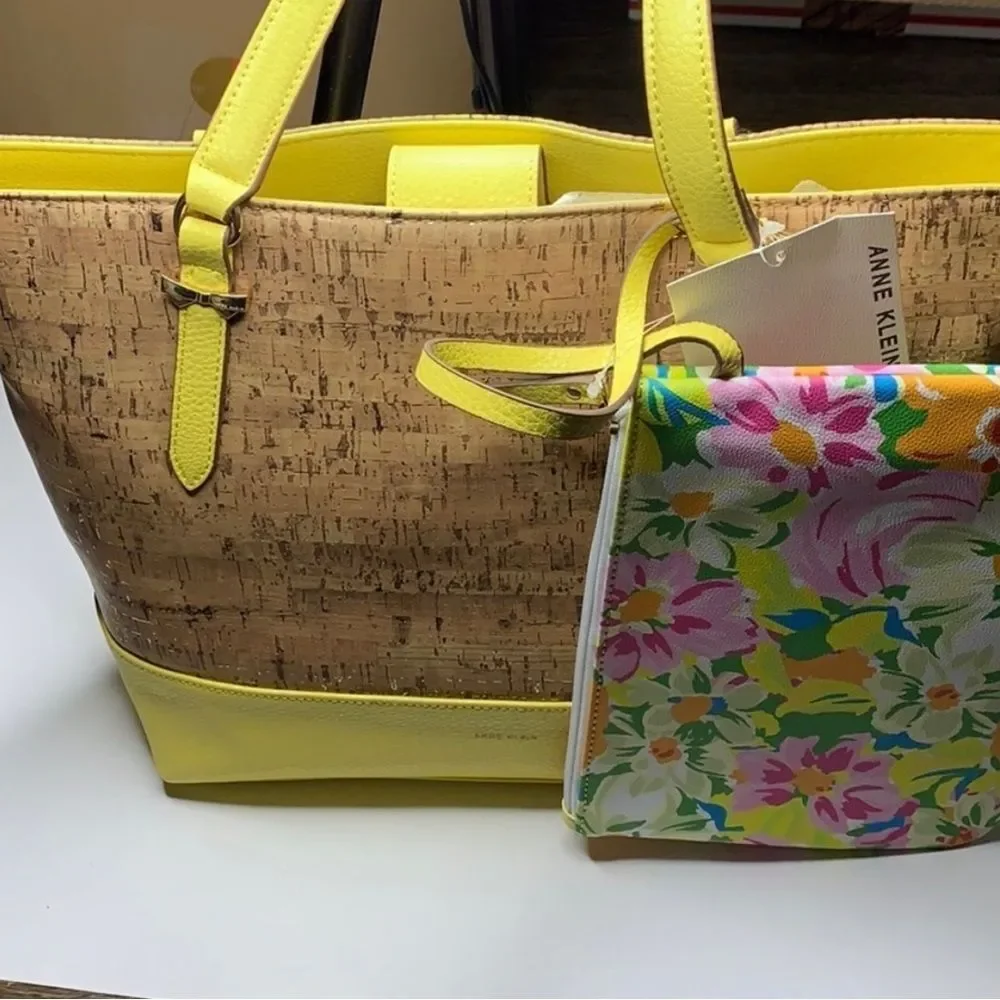 Women's Anne Klein 2 Piece Set Tote Bag - Picture 1 of 5